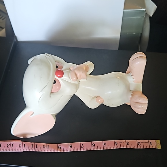 VINTAGE 11" BRAIN STATUE FROM PINKY AND THE BRAIN CARTOON WARNER BROS 1997 - Picture 3 of 6